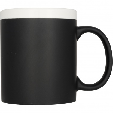 Logotrade promotional item image of: Chalk-write 330 ml ceramic mug