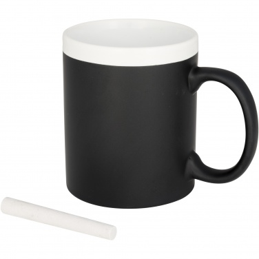 Logo trade promotional giveaways picture of: Chalk-write 330 ml ceramic mug