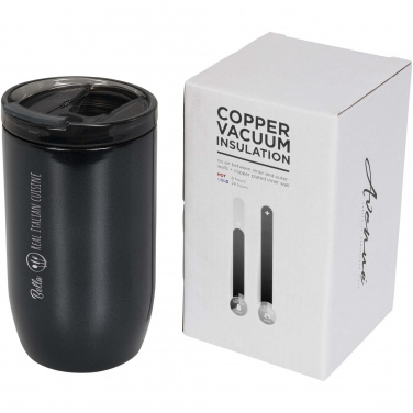 Logo trade promotional giveaways image of: Copper vacuum insulated tumbler Lagom 380 ml