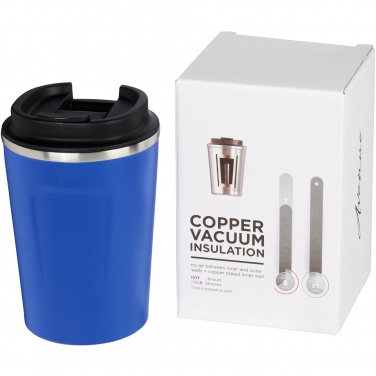 Logo trade promotional merchandise image of: Leak-proof copper vacuum insulated tumbler Thor, 360 ml