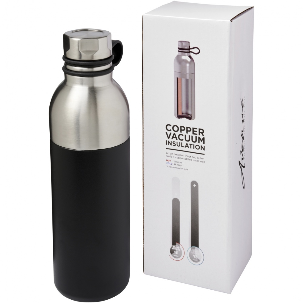 Logo trade corporate gifts image of: Koln 590 ml copper vacuum insulated sport bottle