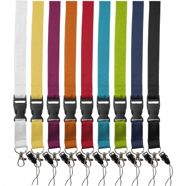 Logo trade corporate gift photo of: Sagan phone holder lanyard with detachable buckle
