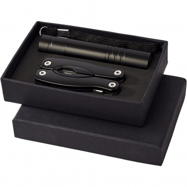 Logo trade corporate gift photo of: Scout multi-function knife and LED flashlight set