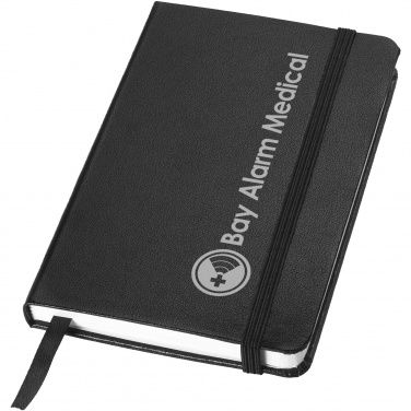 Logo trade promotional merchandise photo of: Classic A6 hard cover pocket notebook