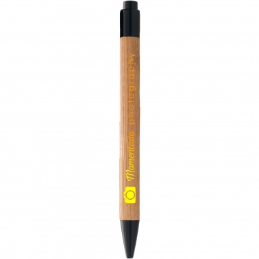 Logo trade promotional items picture of: Borneo bamboo ballpoint pen