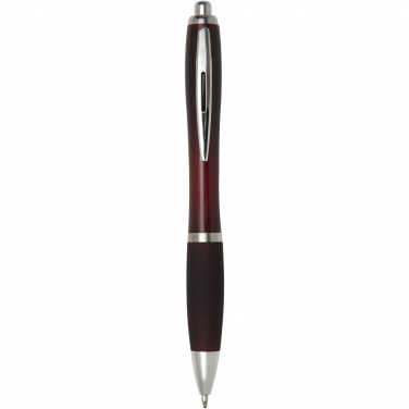 Logotrade promotional items photo of: Nash ballpoint pen with coloured barrel and grip
