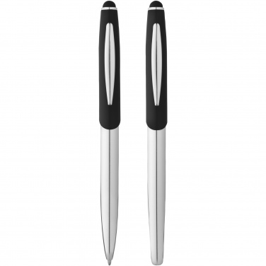Logotrade business gifts photo of: Geneva stylus ballpoint pen and rollerball pen set