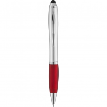 Logotrade promotional giveaways photo of: Nash stylus ballpoint with coloured grip