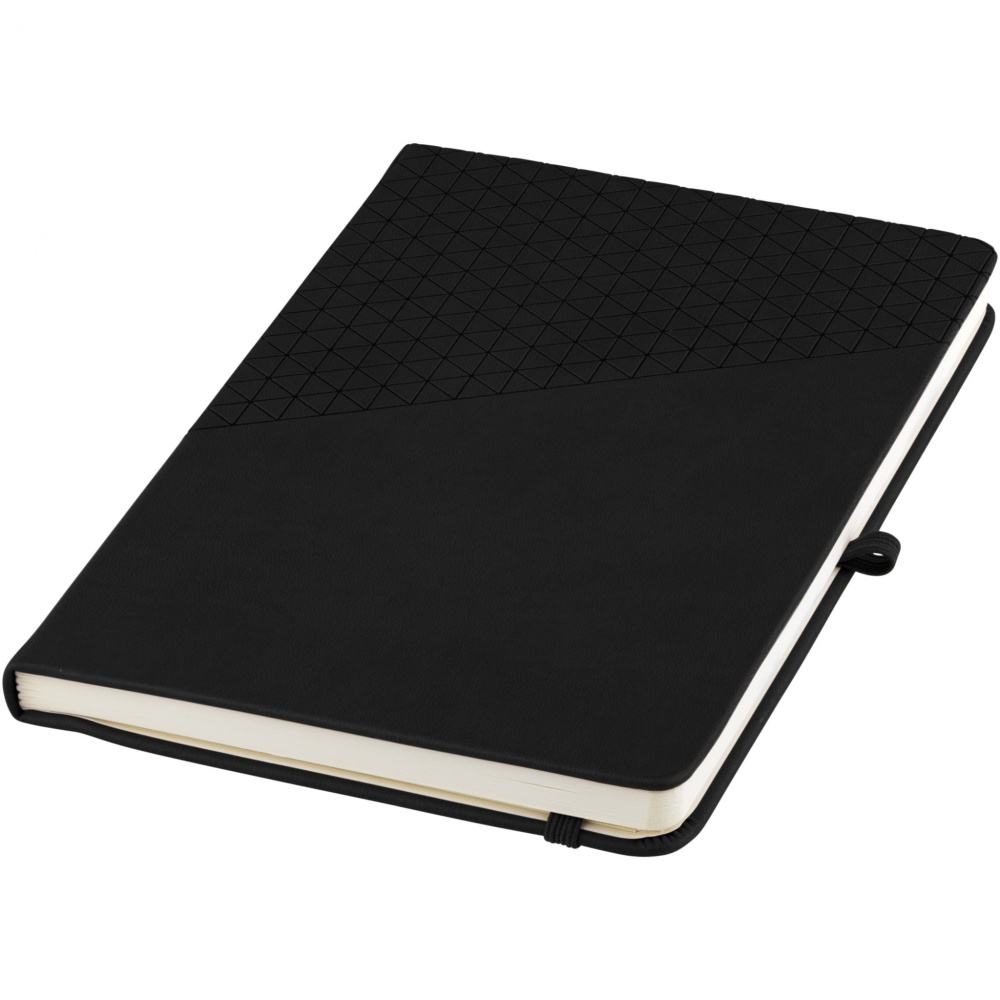 Logo trade promotional products image of: Theta A5 hard cover notebook