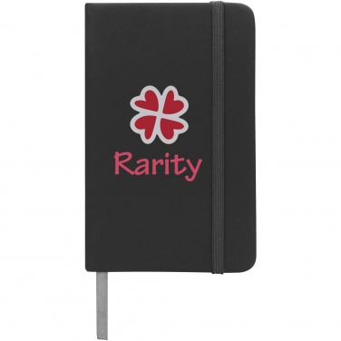 Logo trade promotional gift photo of: Spectrum A6 hard cover notebook