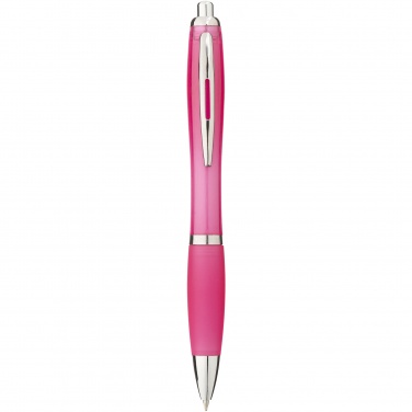 Logotrade corporate gift image of: Nash ballpoint pen coloured barrel and grip