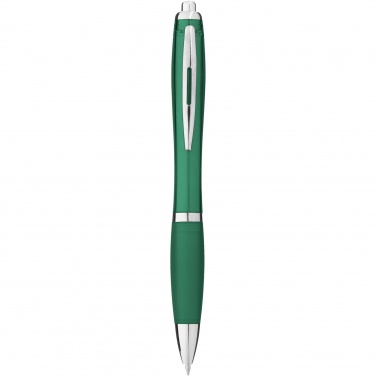 Logotrade corporate gift picture of: Nash ballpoint pen coloured barrel and grip