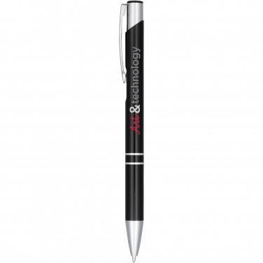 Logotrade advertising product picture of: Moneta anodized aluminium click ballpoint pen