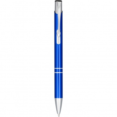 Logo trade advertising product photo of: Moneta anodized aluminium click ballpoint pen