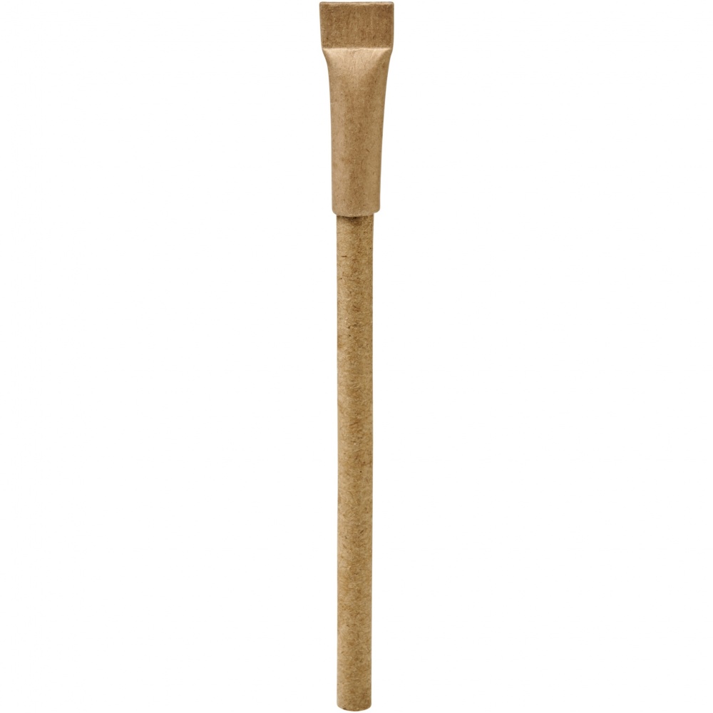 Logo trade promotional merchandise photo of: Asilah recycled paper ballpoint pen