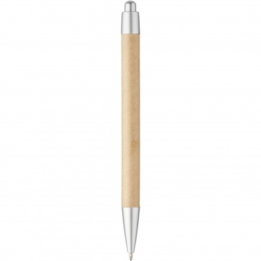 Logo trade promotional products image of: Tiflet recycled paper ballpoint pen