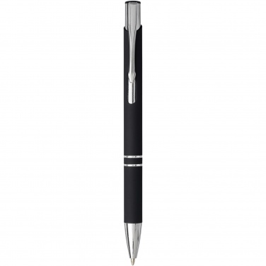 Logo trade promotional products picture of: Moneta soft touch ballpoint pen