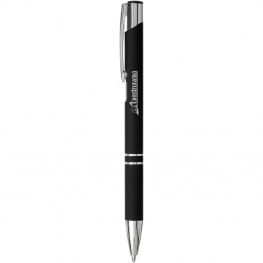 Logotrade advertising product picture of: Moneta soft touch ballpoint pen