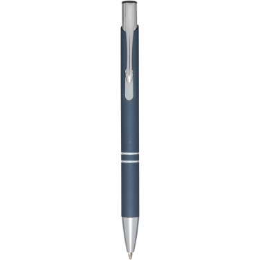 Logo trade promotional item photo of: Moneta soft touch ballpoint pen