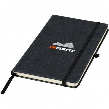 Logo trade promotional gifts image of: Atlana leather pieces notebook