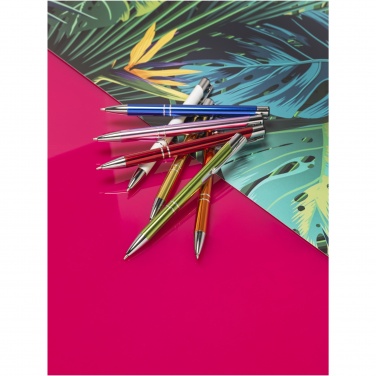 Logotrade corporate gifts photo of: Moneta anodized aluminium click ballpoint pen