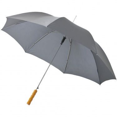 Logotrade promotional merchandise image of: Lisa 23" auto open umbrella with wooden handle