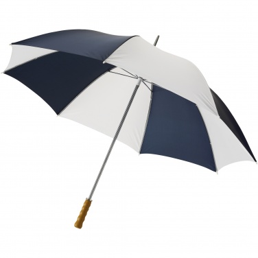 Logo trade promotional products picture of: Karl 30" golf umbrella with wooden handle
