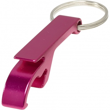 Logo trade promotional gift photo of: Tao bottle and can opener keychain
