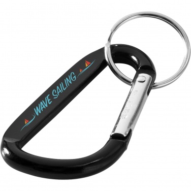 Logotrade promotional giveaway image of: Timor carabiner keychain
