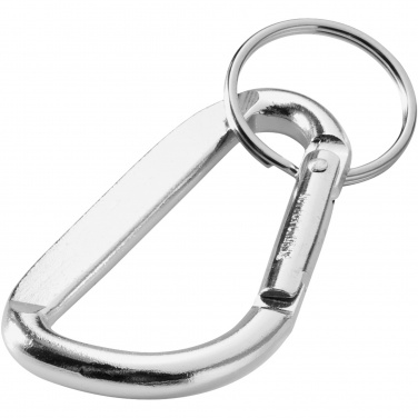 Logo trade promotional item photo of: Timor carabiner keychain