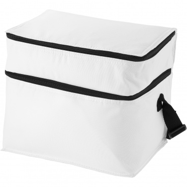 Logo trade business gift photo of: Oslo 2-zippered compartments cooler bag 13L