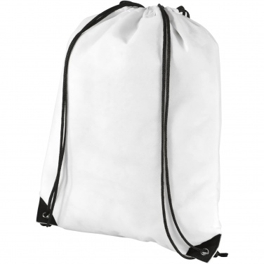 Logo trade corporate gifts picture of: Evergreen non-woven drawstring bag 5L