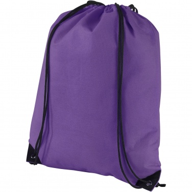 Logo trade advertising product photo of: Evergreen non-woven drawstring bag 5L