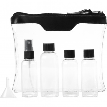 Logo trade business gift photo of: Munich airline approved travel bottle set