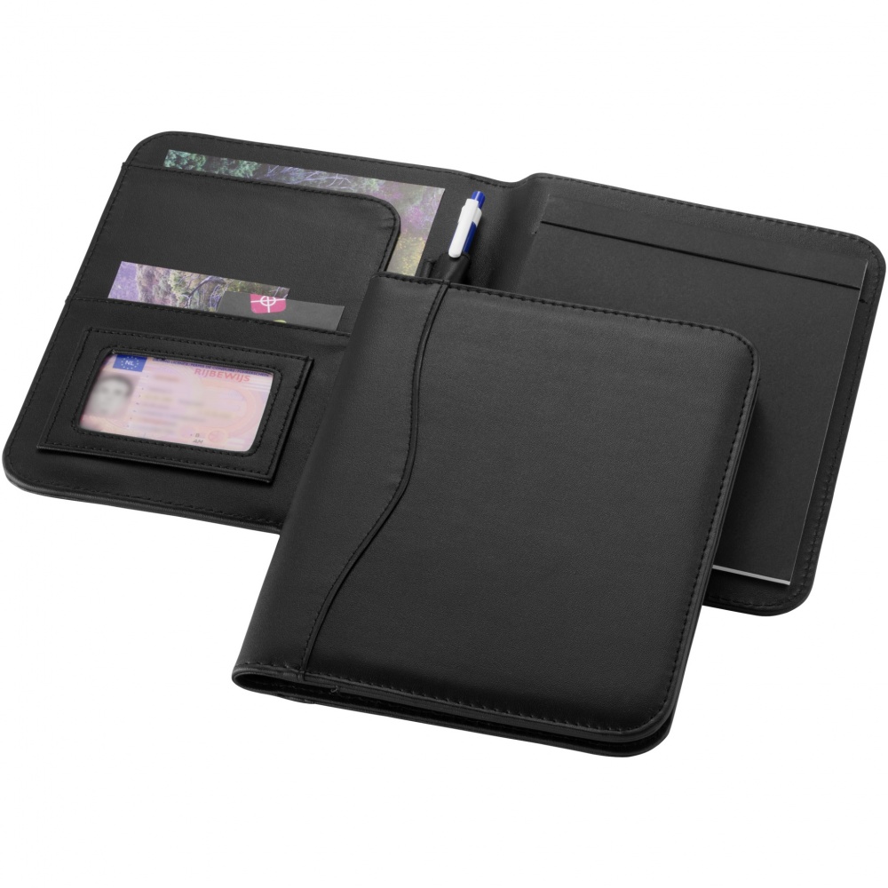 Logo trade promotional merchandise image of: Ebony A5 portfolio