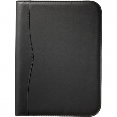 Logotrade promotional item picture of: Ebony A4 zippered portfolio