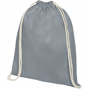 Logotrade promotional giveaways photo of: Oregon 100 g/m² cotton drawstring bag 5L