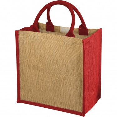 Logotrade promotional giveaway image of: Chennai jute tote bag 16L