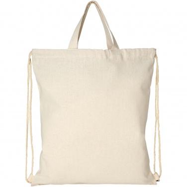 Logo trade promotional gifts picture of: Pheebs 210 g/m² recycled drawstring bag 6L