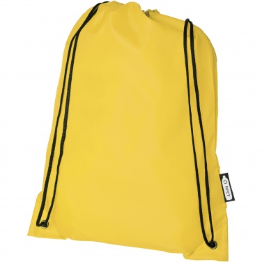 Logo trade promotional items picture of: Oriole RPET drawstring bag 5L