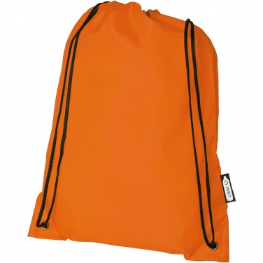 Logo trade promotional gifts picture of: Oriole RPET drawstring bag 5L