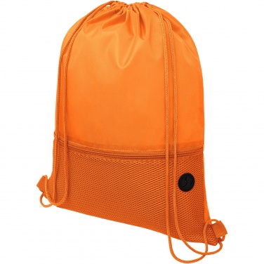 Logo trade promotional merchandise image of: Oriole mesh drawstring bag 5L