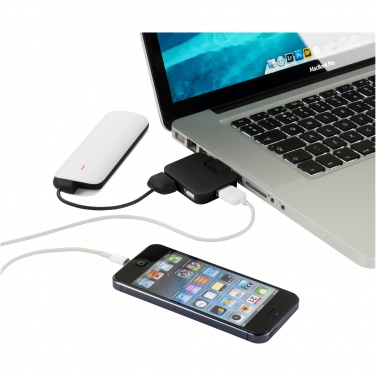 Logo trade promotional giveaways image of: Gaia 4-port USB hub