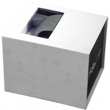 Logo trade promotional merchandise picture of: Fiber 3W wireless charging Bluetooth® speaker