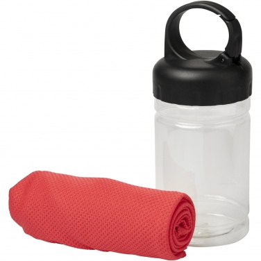 Logotrade promotional product picture of: Remy cooling towel in PET container