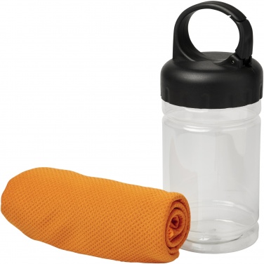 Logotrade business gift image of: Remy cooling towel in PET container