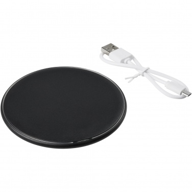 Logo trade business gifts image of: Lean 5W wireless charging pad