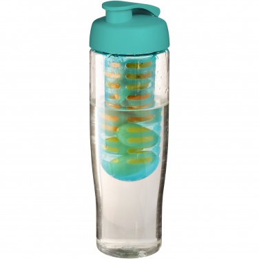 Logotrade promotional item picture of: H2O Active® Tempo 700 ml flip lid sport bottle & infuser