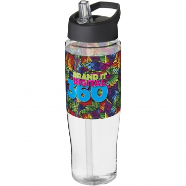 Logo trade business gifts image of: H2O Active® Tempo 700 ml spout lid sport bottle