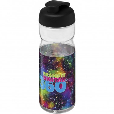 Logo trade promotional giveaways image of: H2O Active® Base 650 ml flip lid sport bottle